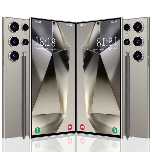 Samsung24 Ultra 16+1 Sim 5G &amp; 3G/4G Gaming Smartphone with Dual SIM CPU and 65W Shockproof Fast Charging Features 