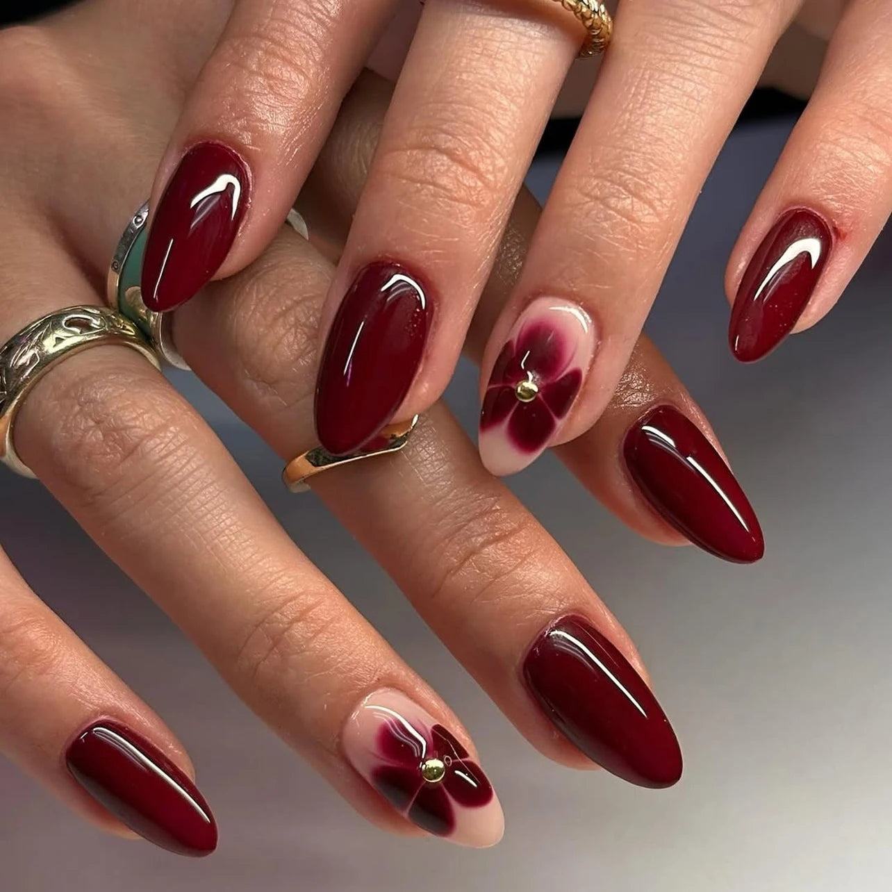 اظافر يد -القصيرة المربعة