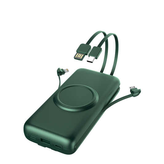 Portable wireless power bank 