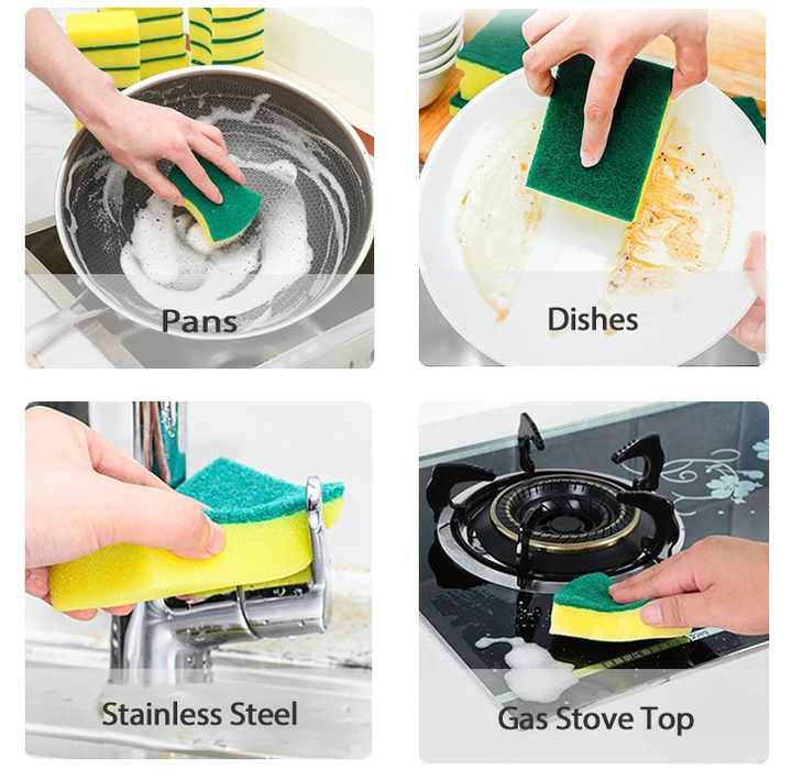 Raw cleaning materials 