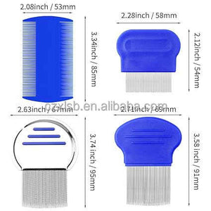 حزمة من 4 خدوش لإصلاح الجودة وإزالة القمل . Pack of 4 Quality Guaranteed Scratchers for Lice Removal