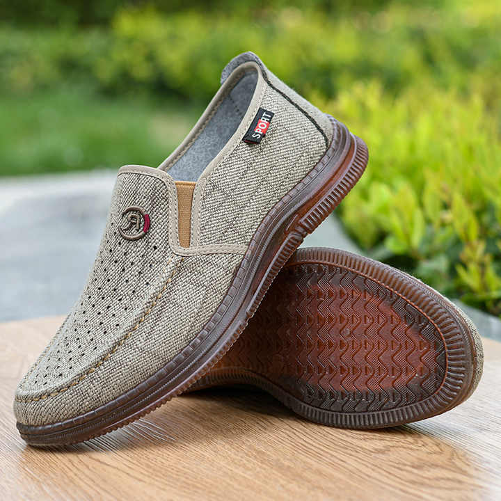 canvas upper shoes 