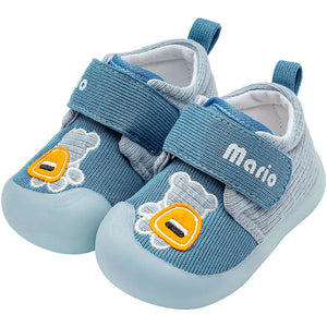 Cheerful Mario 2022 New Style Wholesale Children Shoes for Girls Boys Kids Custom Footwear Stock Unisex Fashion Soft Suitable 