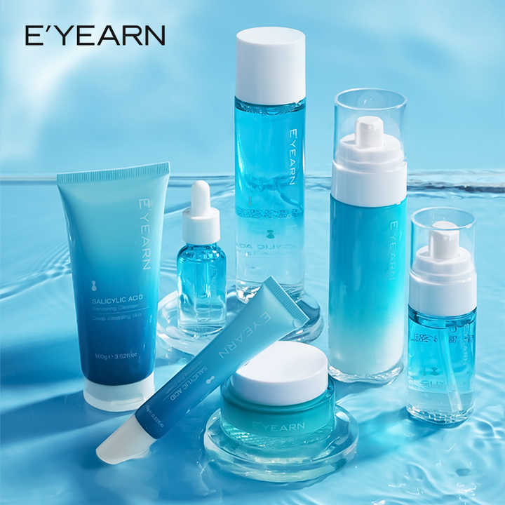 Private Label Salicylic Acid Collagen Skin Care Set 