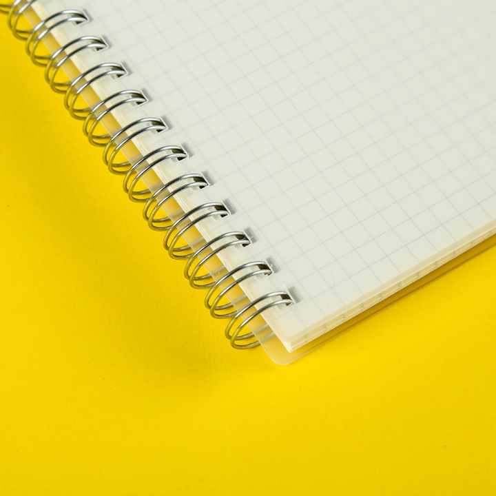 Customize A4 B5 A5 A6 Kraft Paper Spiral Bound Notebook. 