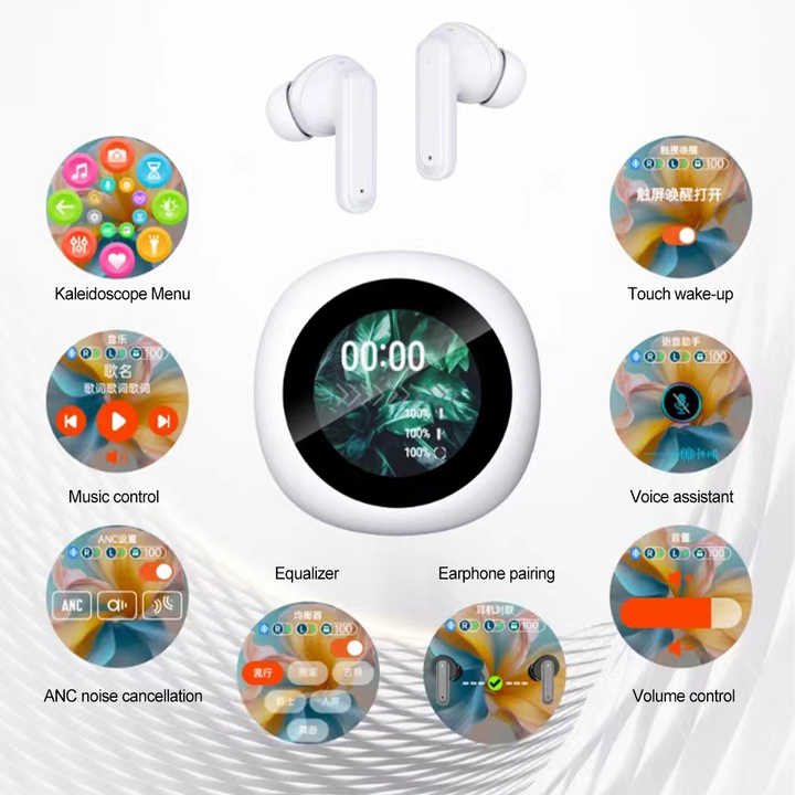 tws سماعات أذن صغيرة مع باور بنك .tws mini earphones with power bank