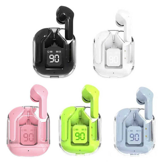 TWS Wireless Earphones with Digital Screen and Sound. 