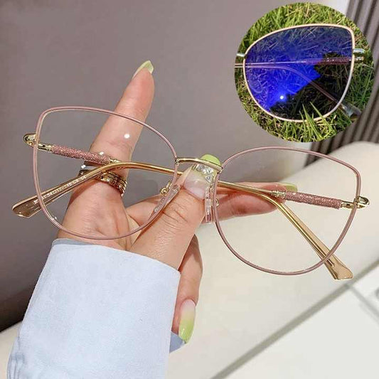 Photochromic Blue Anti Reflective Deep-Women's Sunglasses 
