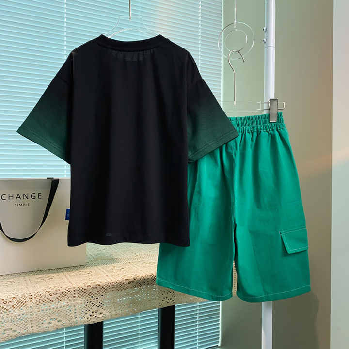 BCA Gradient Fashion Teen Boys Casual Fashion Black 