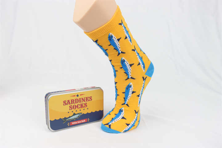 Mid Length Gift Box Cotton Socks Fun Socks European and American Custom Coffee Socks for Men