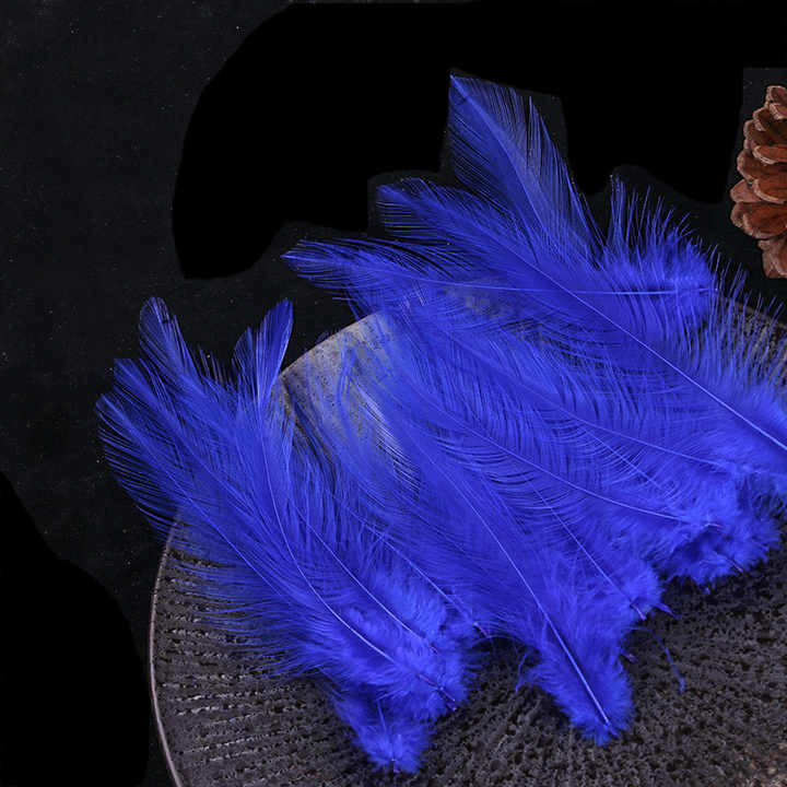 Feather Turkey Hair Earrings 