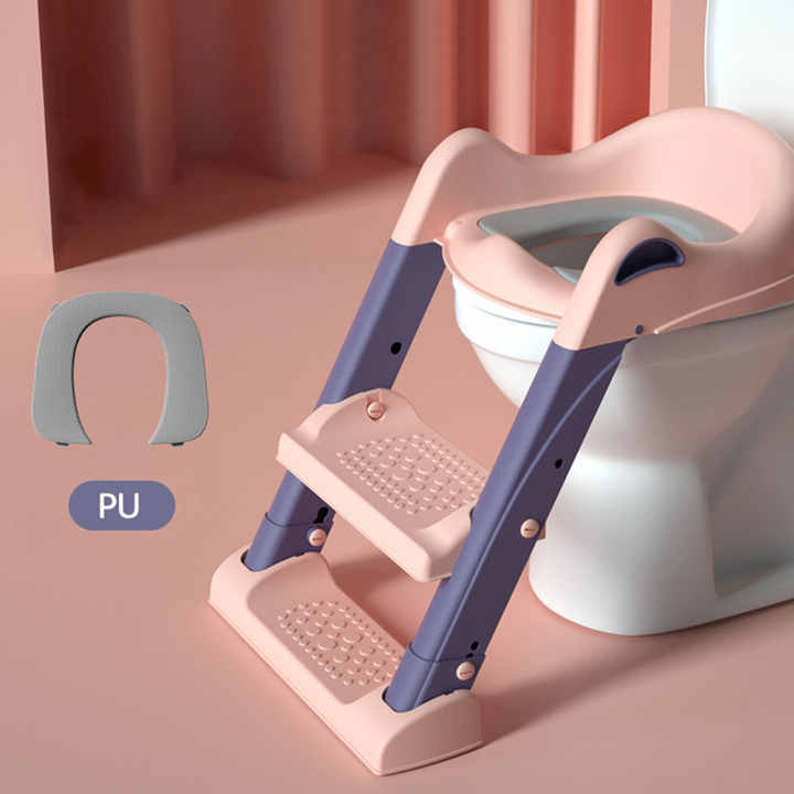 Toilet Seat Ladder Baby - Soft for Training Babies 