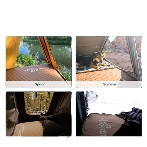 Portable Self-Inflating Pad Camping Mat Thick Solid Foam Outdoor Roll