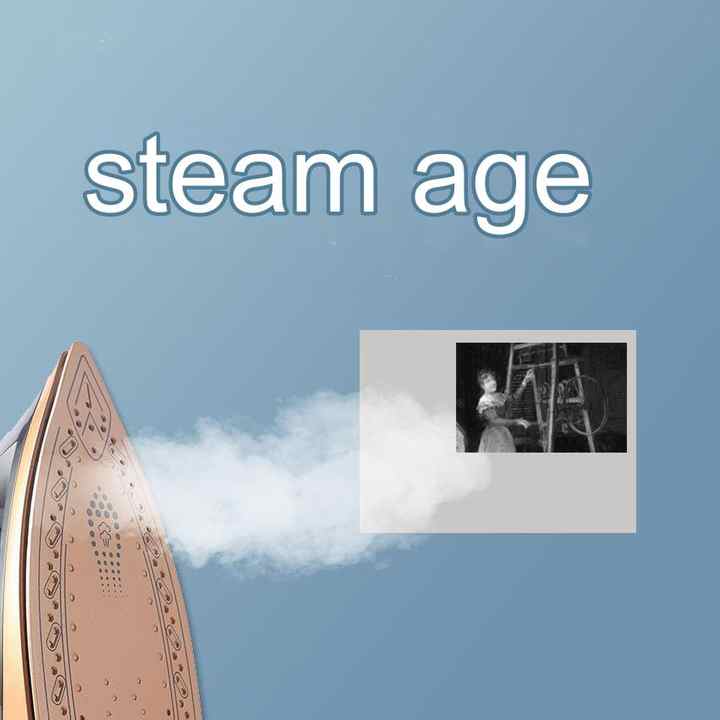 Home electric steam iron 