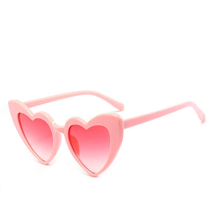 Women Love&amp;rose Sunglasses-  نظارات شمسية على شكل قلب