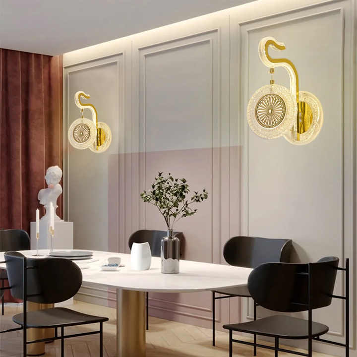 مصباح جداري كريستال