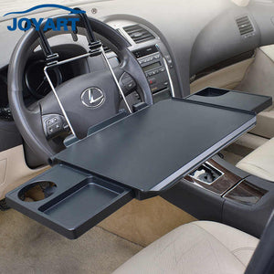 JOYART Hot Sale Car Back Seat Table Steering Wheel Car Desk Vehicle Interior Decoration Accessories 