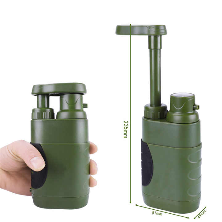 جهاز تنقية المياه بالضغط الخارجي من ياما، فلتر   Yama Outdoor Pressure Water Purifier,