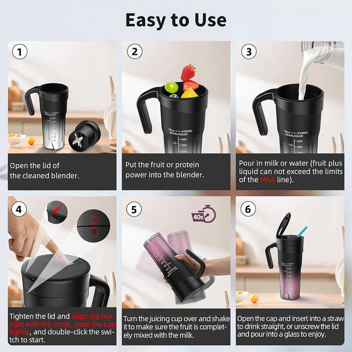 portable blender cup 