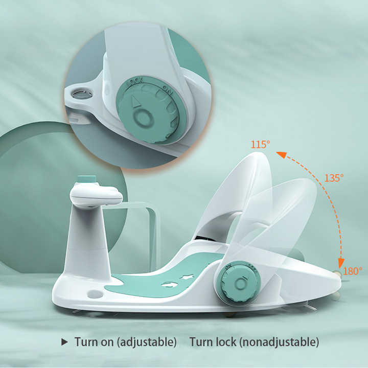 الأطفال كرسي حمام الطفل حمام قطعة أثرية الوليد الطفل غسل مقعد قابل للتعديل الجلوس دعمChildren's Bath Chair Baby Bath Artifact Newborn Baby Washing Seat Adjustable Sitting Support