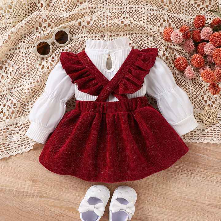 Christmas Wear Fall Baby Clothes-Girls Winter Clothes Set 