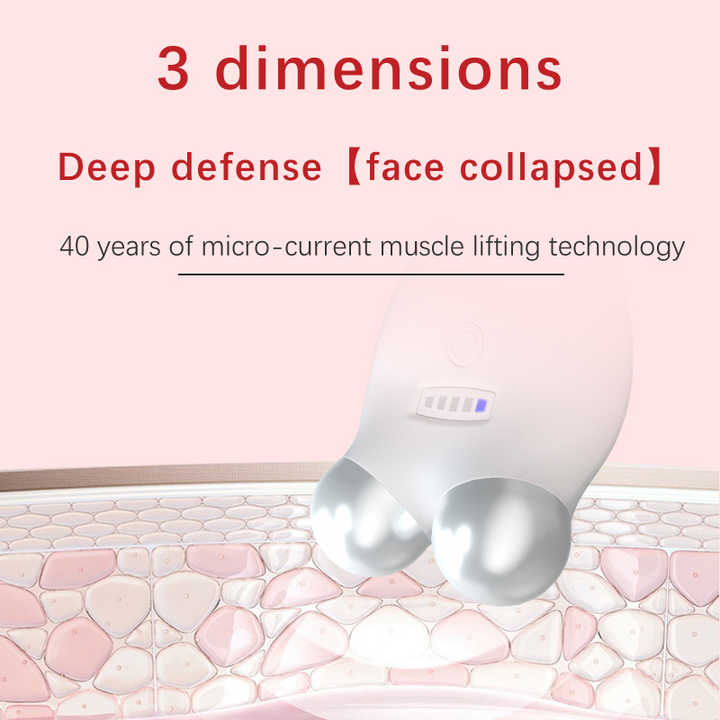 Skin tightening beauty device 
