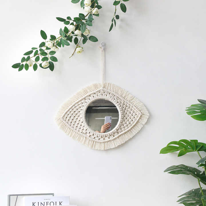 Huge discounts on cotton macrame decor. 