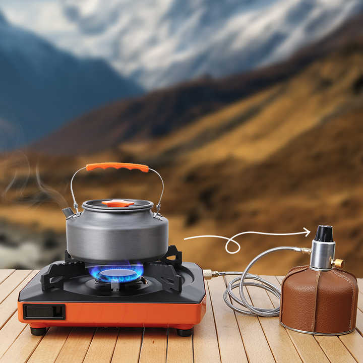 Portable High Pressure Propane Camp Stove with . 