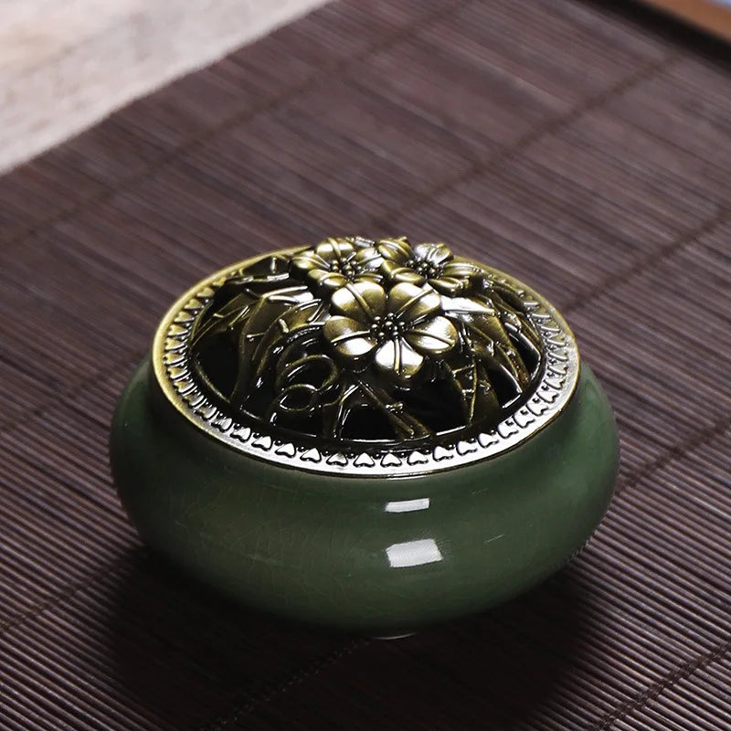Colorful incense burner 