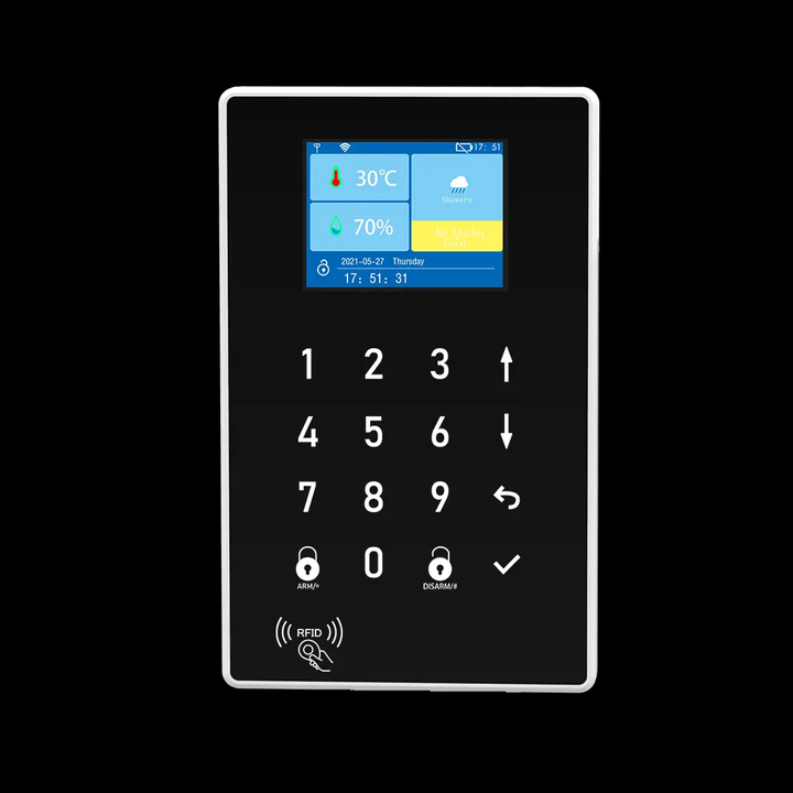 نظام إنذار أمان منزلي ذكي - smart home alarm system