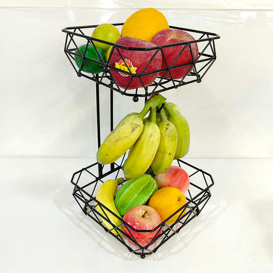 Fruit bowl with banana hook 
