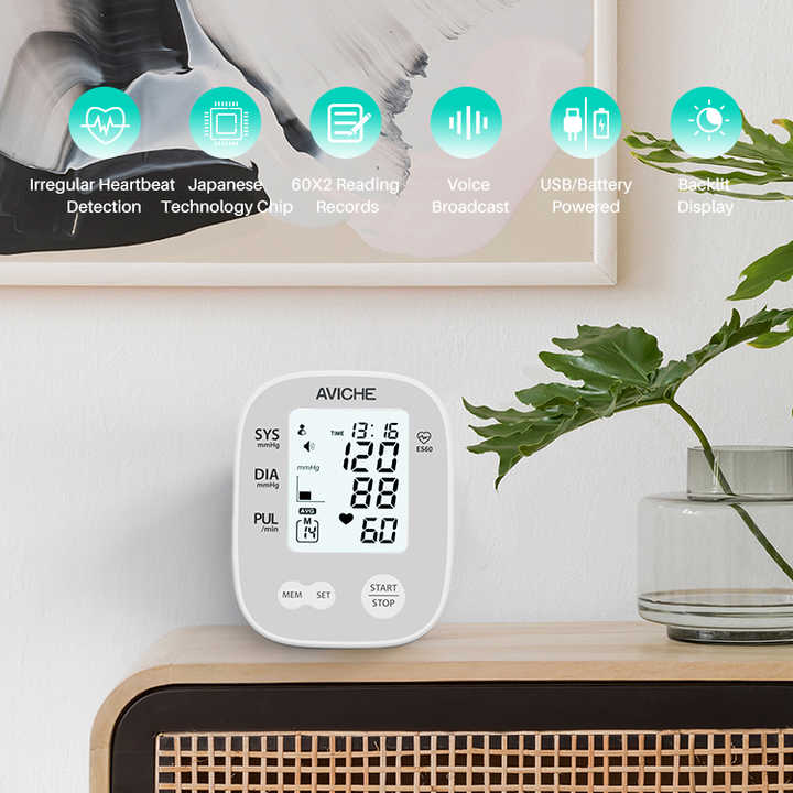 Certified digital blood pressure monitors. 