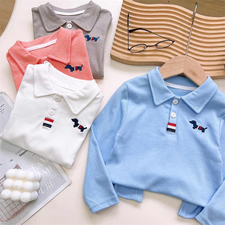 تي شيرت أطفال بأكمام طويلة من القطن الخالص . Pure cotton long sleeve children's t-shirt,