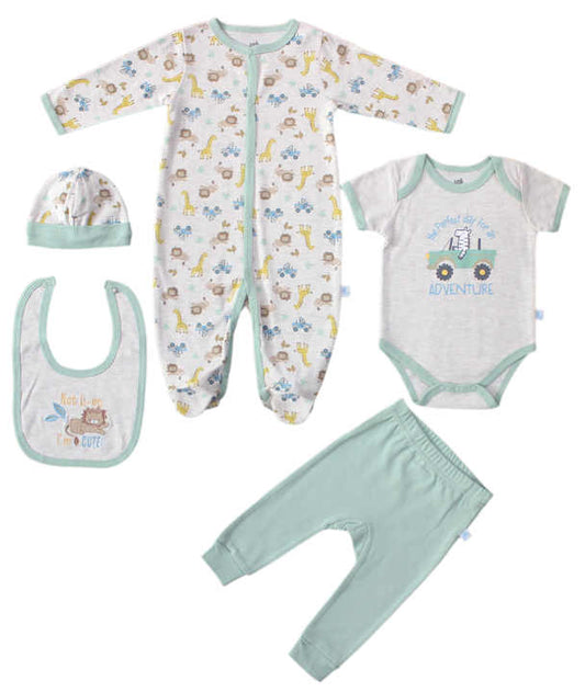 Newborn long cloth set 