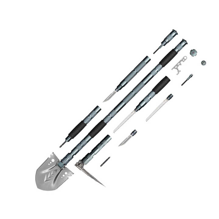 New Design Best Selling Sanrenmu Multi-Purpose Shovel. 