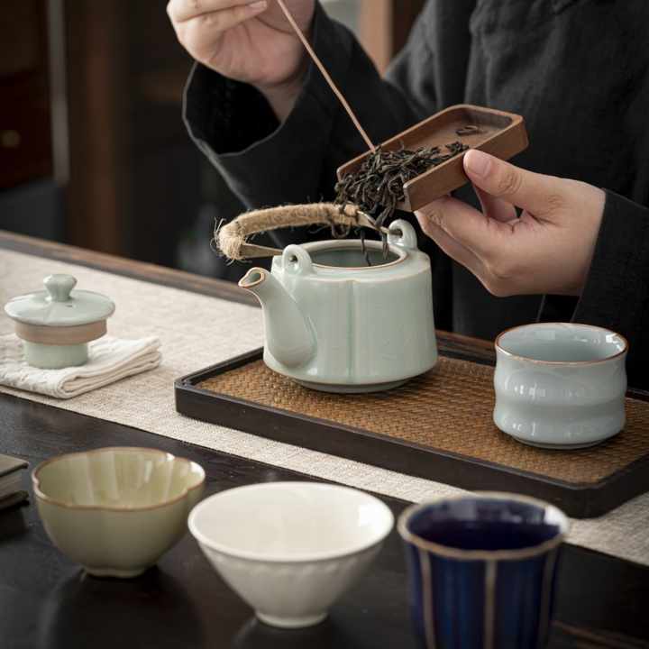 Five Celebrity Ceramic Tea Set 
