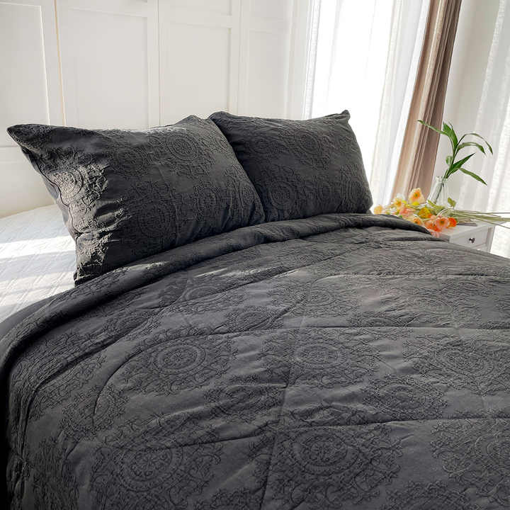 High quality comforter, long comforter set 