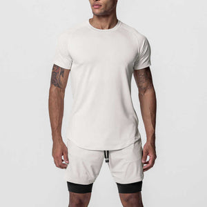 Men's long-sleeved sports shirt