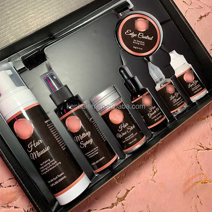 Custom Your Logo Wig Install Boxes Private Label. 