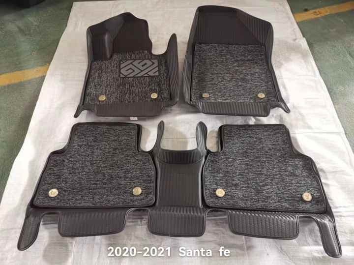 حار بيع السيارات دائم سهلة التنظيف يتوهم تغطية . Hot Sale Auto Durable Easy Clean Fancy Floor Cover Car