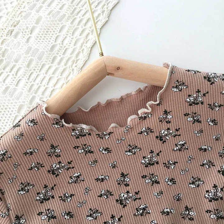 Conison 0-12 Years Baby Girls Floral Print Sleepwear Fashion Shorts Outfits Kids Shorts Set Summer Sale Hot Sale 