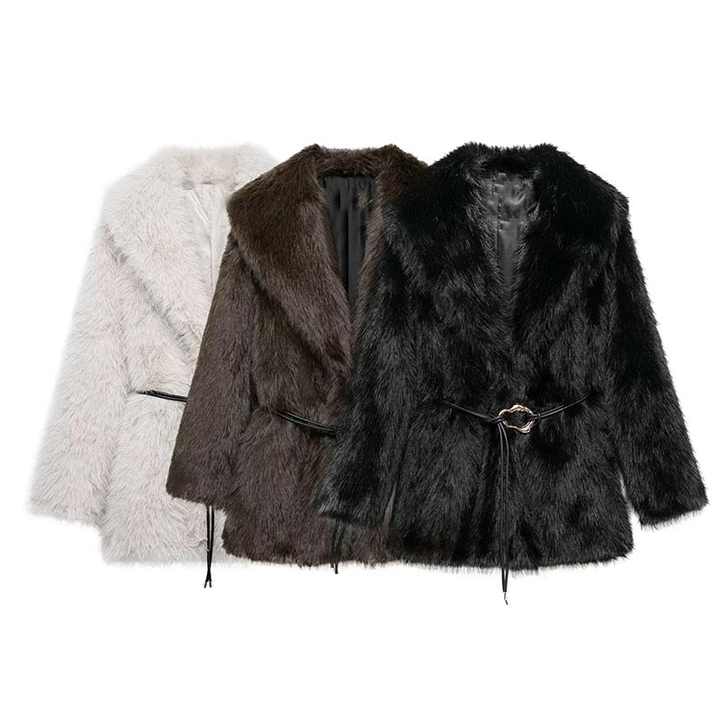 Women's fur jacket