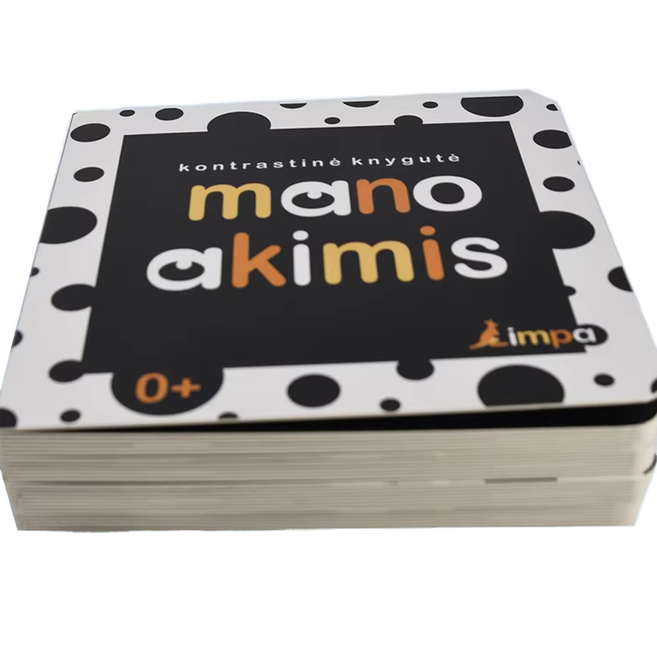 Custom offset printed children's hardback book