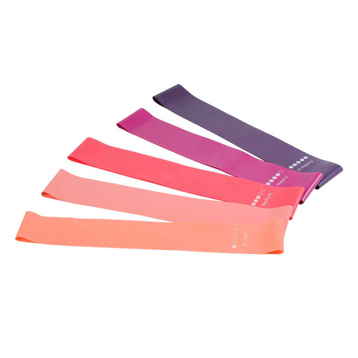 مجموعة أشرطة مقاومة سهلة الحمل