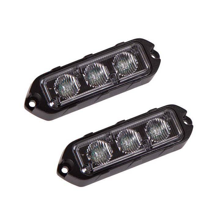 T3 LED Surface Mounted Emergency Warning Lights. 