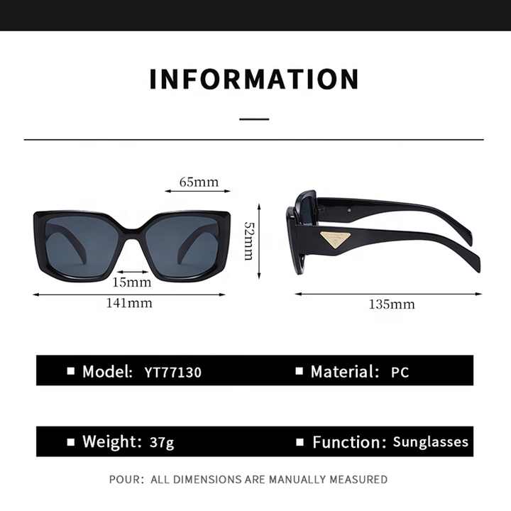 Sunglasses Retro High Fashion 