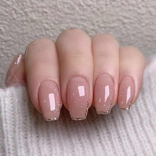 French Pink French- Acrylic Nails 