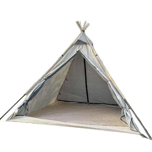 Indian Style Outdoor Pyramid Tent with Canopy 