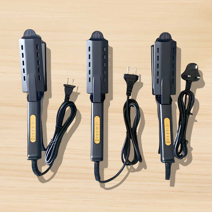 Steam hair straightener 