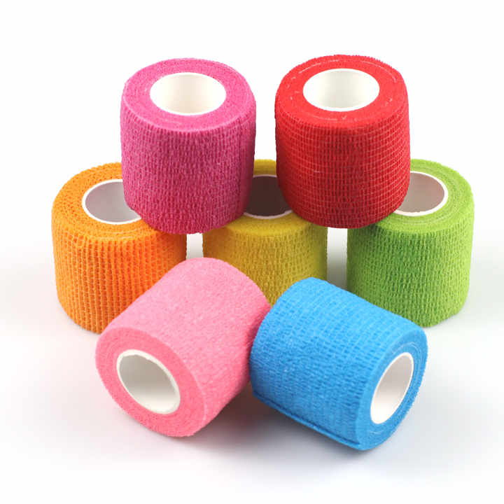 Medical Cotton Sports Wound Knee Support Bandage. 